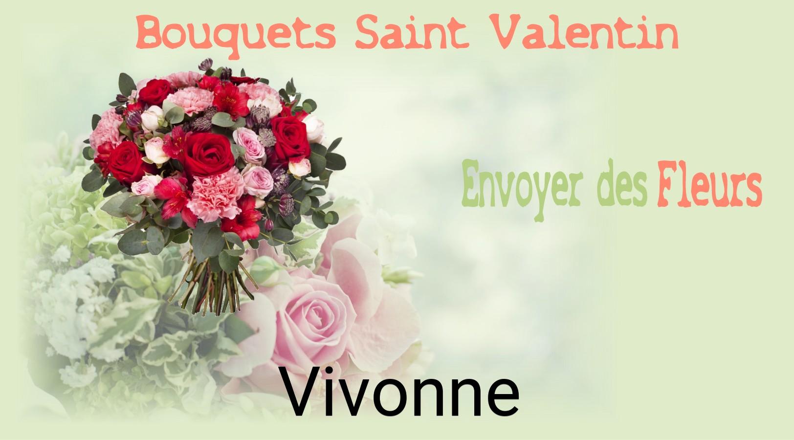 Roses de Saint-Valentin livrées à Vivonne